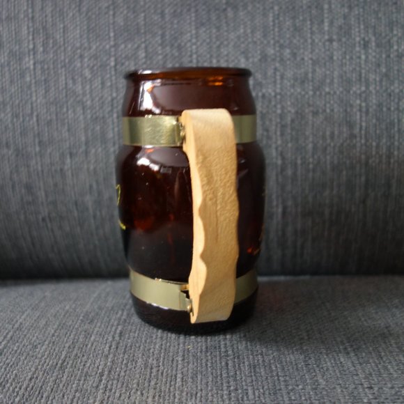 Vintage Siesta Ware Style Trinidad & Tobago Mug with Wooden Handle - Picture 5 of 11